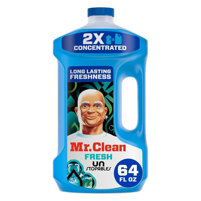 slide 1 of 11, Mr. Clean Fresh Dilute Unstopables - 64 fl oz, 64 fl oz