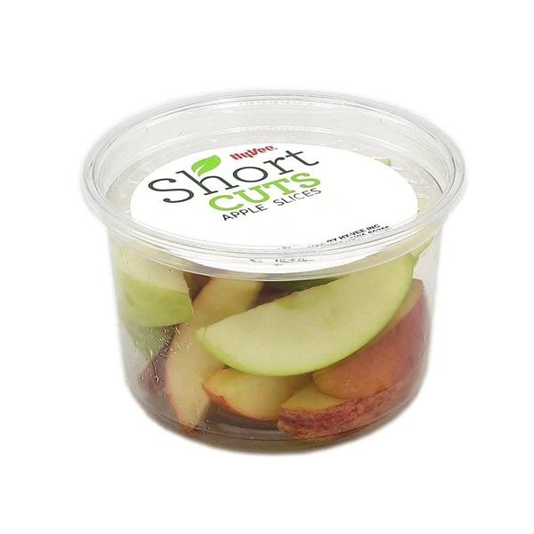 slide 1 of 1, Hy-Vee Short Cuts Apple Slices Medium Size, 1 ct