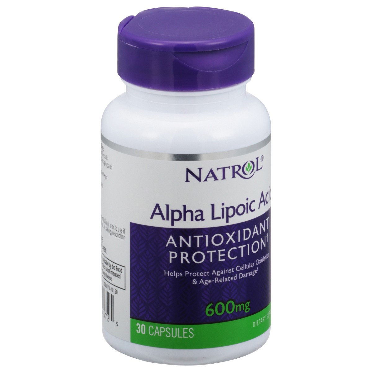slide 2 of 9, Natrol Alpha Lipoic Acid Antioxidant Protection Dietary Supplement, 30 ct