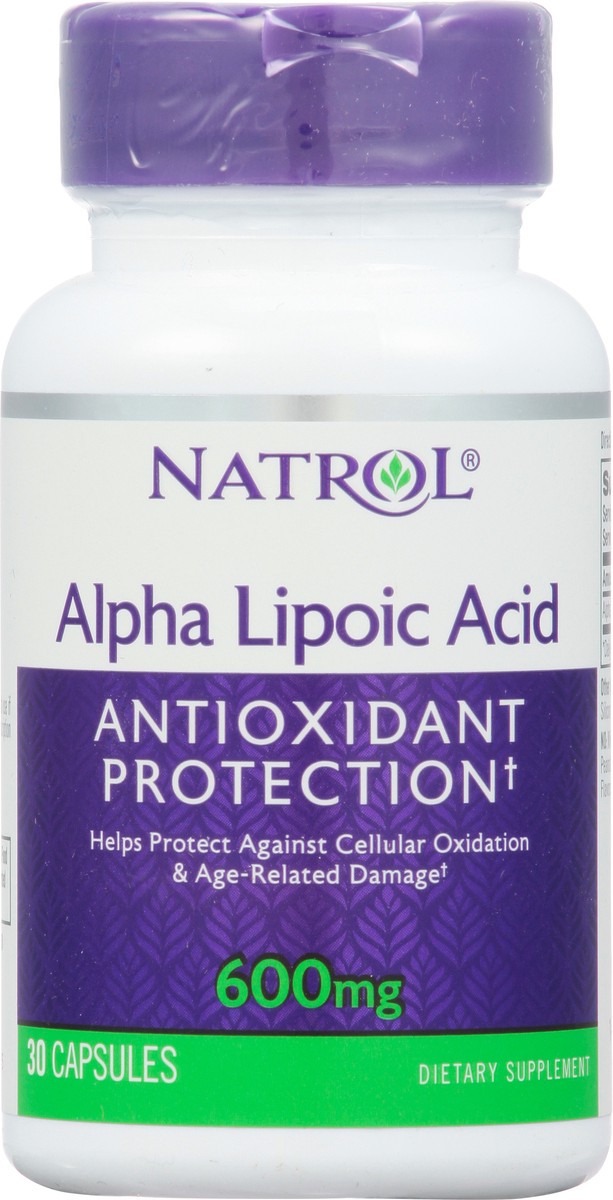 slide 1 of 9, Natrol Alpha Lipoic Acid Antioxidant Protection Dietary Supplement, 30 ct