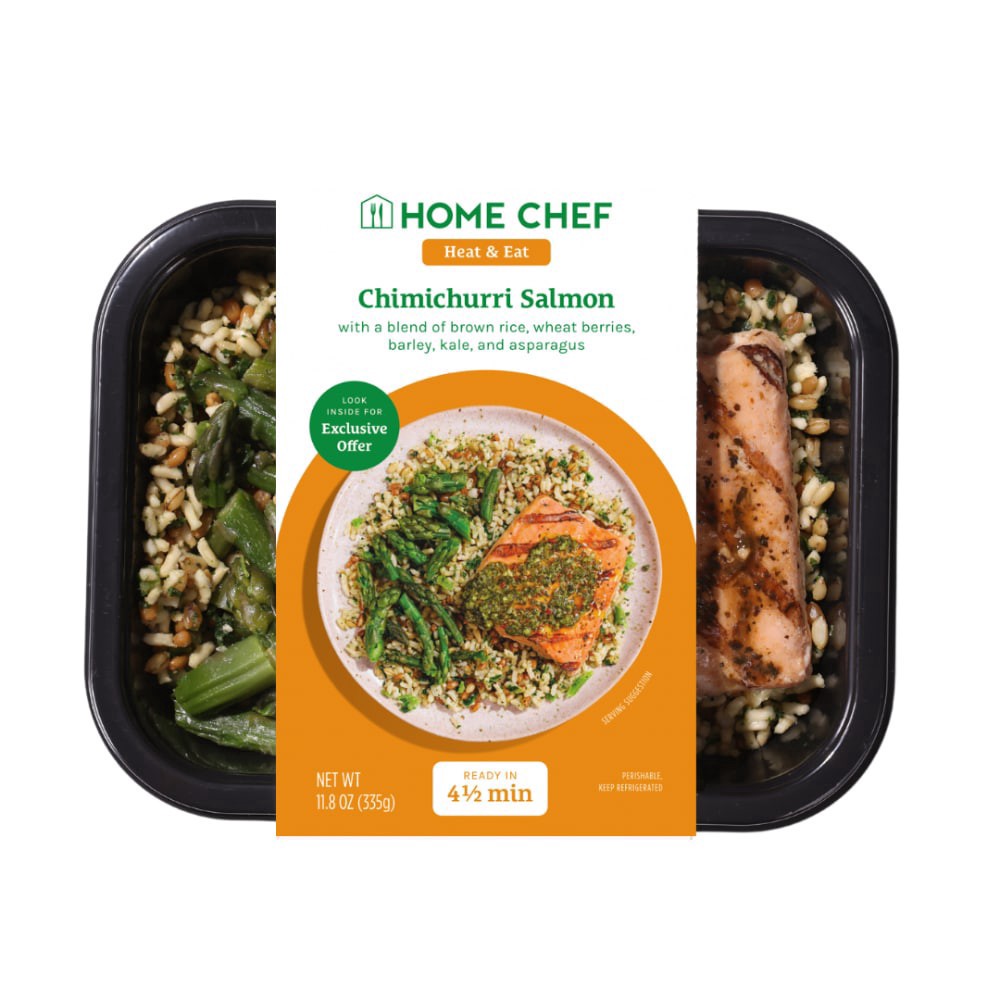 slide 1 of 1, Home Chef Heat And Eat Chimichurri Salmon, 11 oz