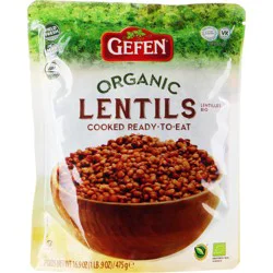 Gefen Organic Lentils - 16.9 oz