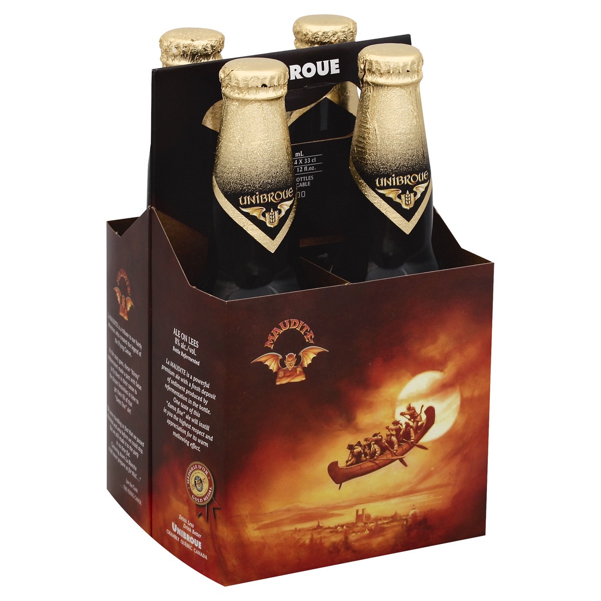 slide 4 of 4, Unibroue Beer, 4 ct; 12 fl oz