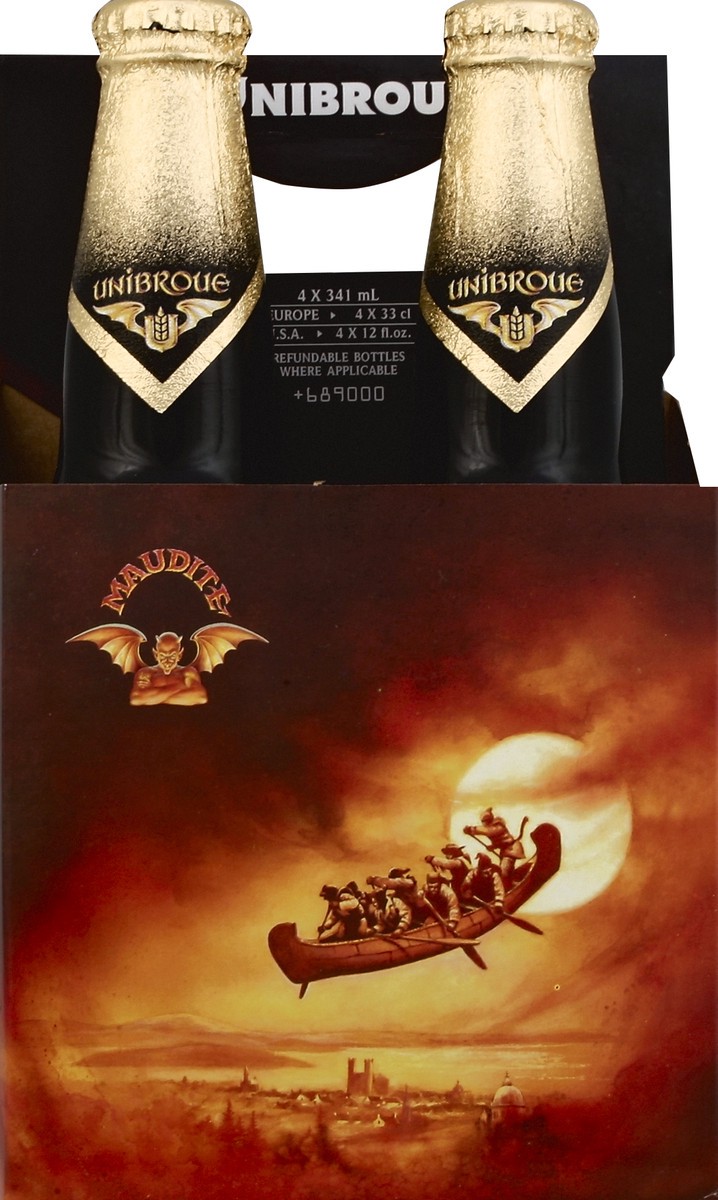 slide 1 of 4, Unibroue Beer, 4 ct; 12 fl oz