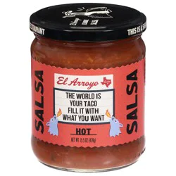 El Arroyo Hot Salsa 15.5 oz