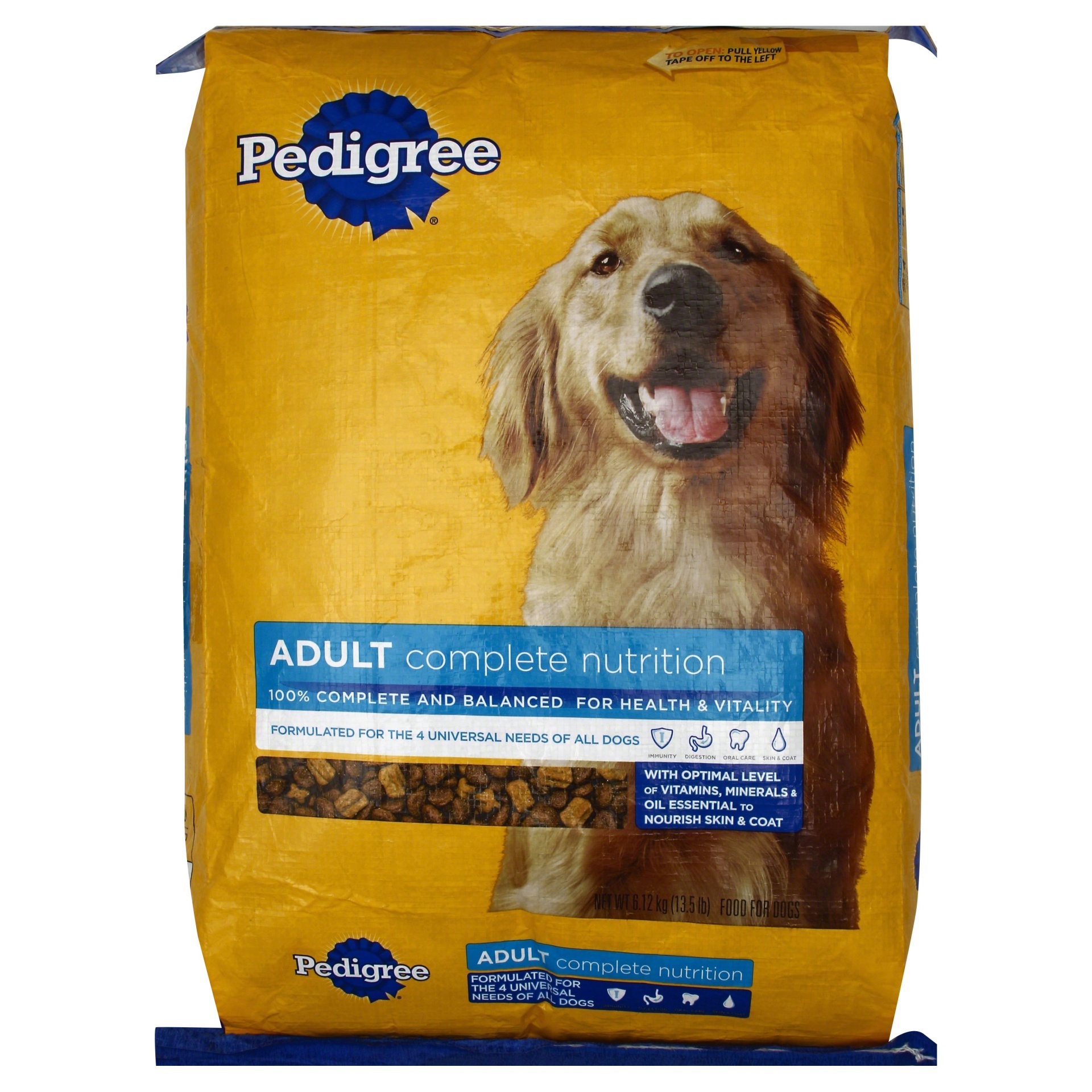 slide 1 of 9, Pedigree Food for Dogs 13.5 lb, 13.5 lb