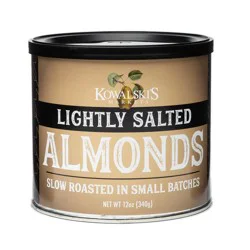 Kowalskis Lightly Salted Almonds - 12 oz