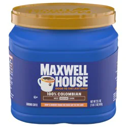 Maxwell House 100% Colombian Ground Coffee, 23.1 oz Canister