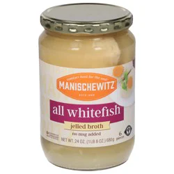 Manischewitz All Whitefish in Jelled Broth