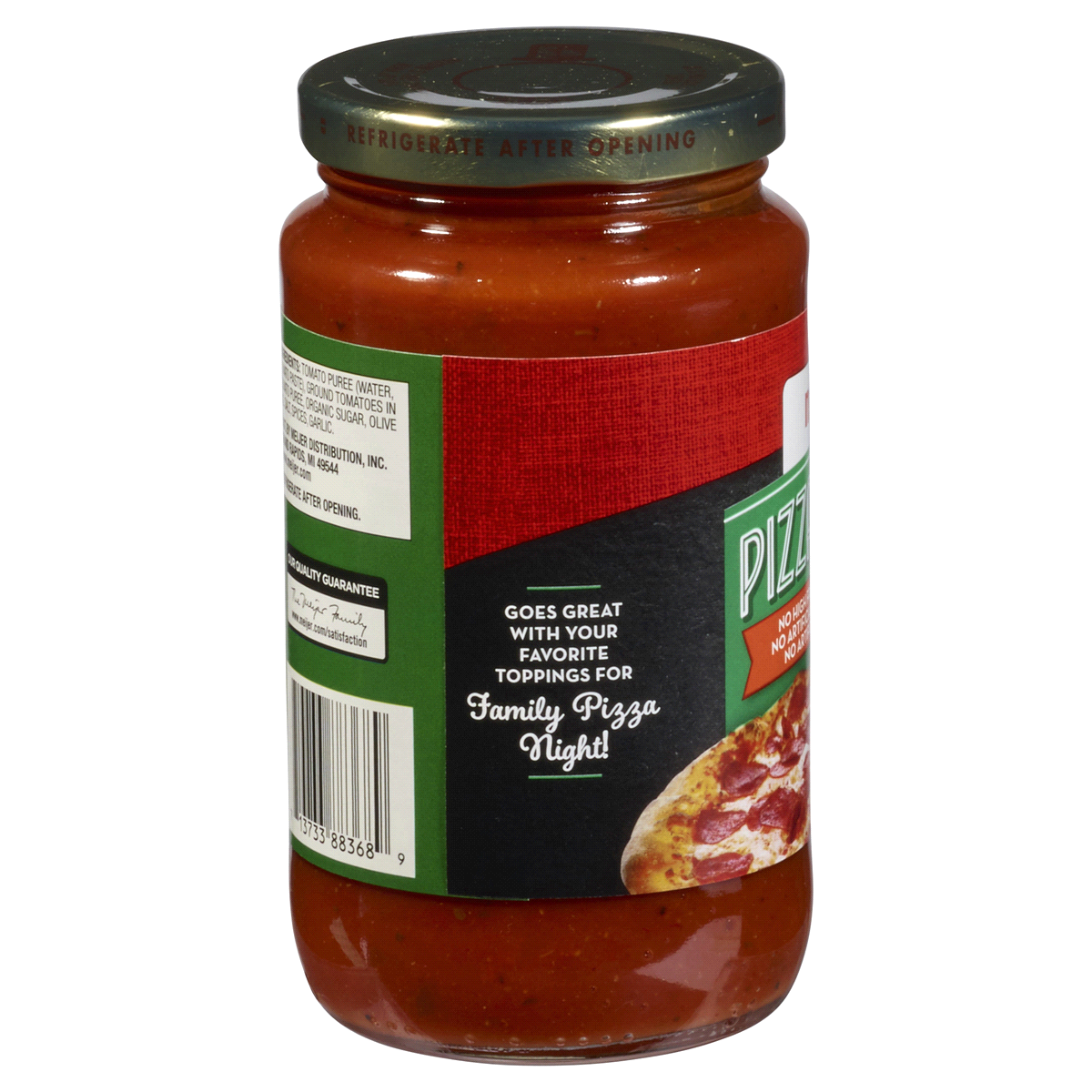 slide 2 of 3, Meijer Pizza Sauce, 14 oz