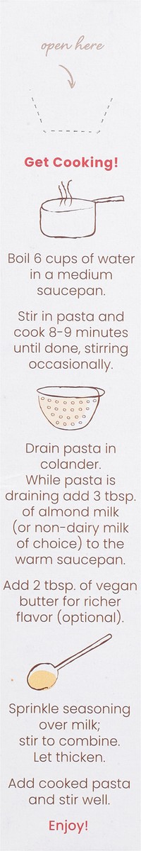 slide 11 of 13, Jovial Organic Gluten Free Dairy Free Vegan Mac 6 oz, 6 oz