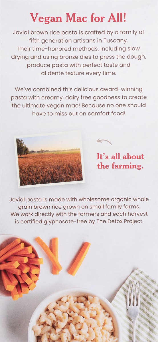 slide 13 of 13, Jovial Organic Gluten Free Dairy Free Vegan Mac 6 oz, 6 oz