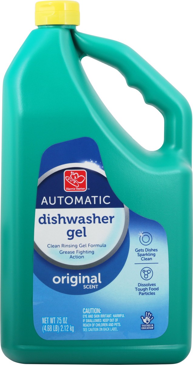 slide 7 of 9, Harris Teeter yourhome Dishwasher Detergent - Original Scent, 75 oz