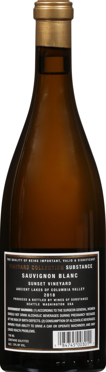 slide 10 of 11, Sb Vineyard Collection 2018 Washington State Sunset Vineyard Sauvignon Blanc 750 ml, 750 ml