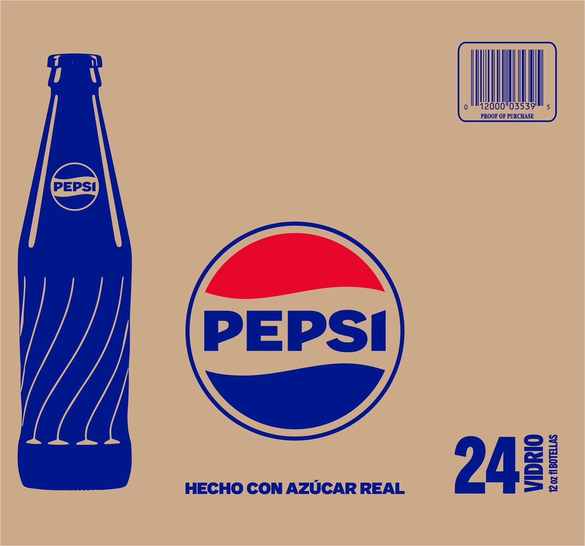 slide 2 of 10, Pepsi Real Sugar Soda Cola - 24 ct, 24 ct