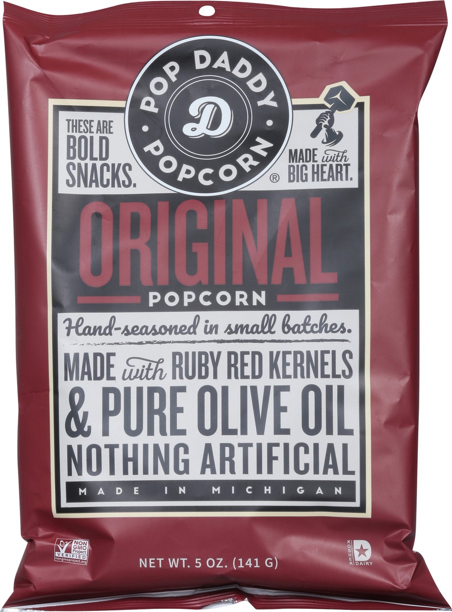 slide 9 of 9, Pop Daddy Popcorn Original Popcorn 5 oz, 5 oz