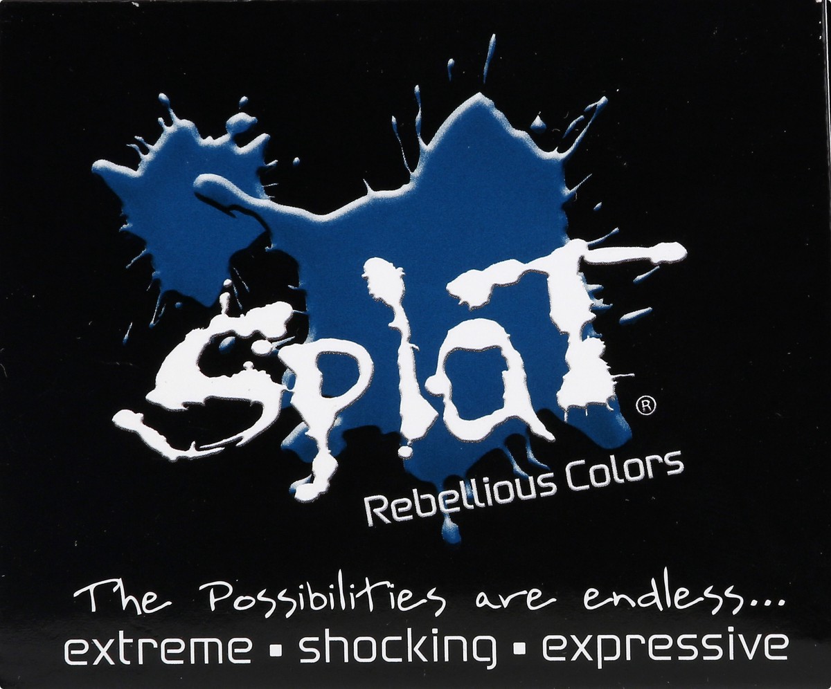 slide 2 of 12, Splat Rebellious Colors Hair Color Complete Kit Puresapphire, 6 oz