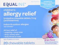 Equaline Allergy Relief Child Chew
