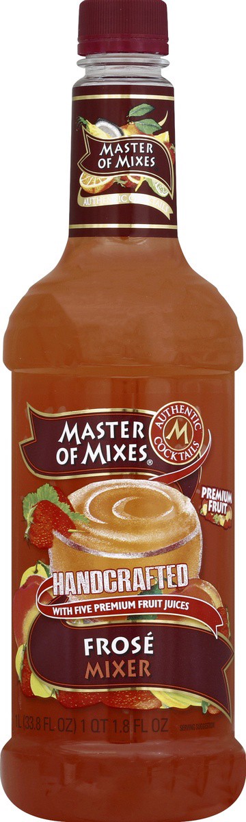 slide 4 of 7, Master of Mixes Cocktails, Handcrafted, Frose Mixer - 33.8 fl oz, 33.8 fl oz