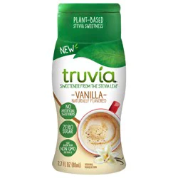 Truvia Zero-Calorie Liquid Sweetener from the Stevia Leaf, 2.7 fluid ounce bottle, Vanilla flavor