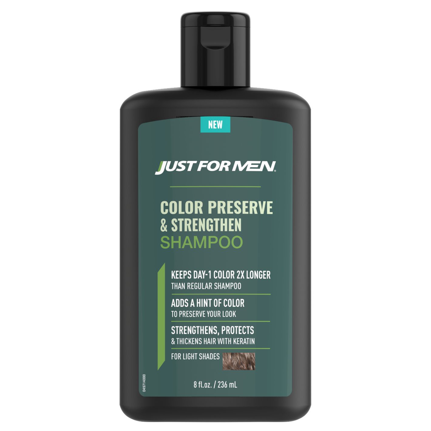 slide 1 of 1, Just For Men Color Preserve & Strengthen Shampoo for Light Hair, 8 oz