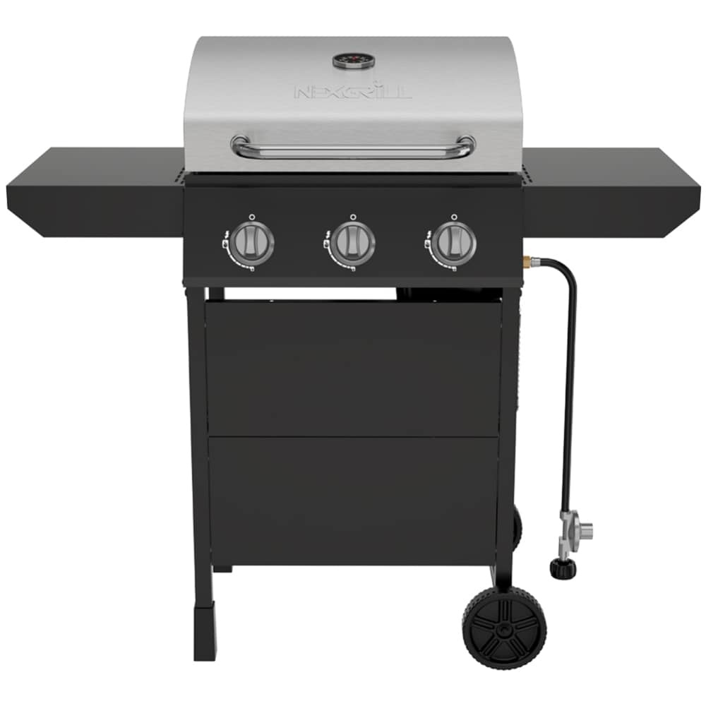 slide 1 of 1, Nexgrill 3 Burner Gas Grill - Black, 1 ct