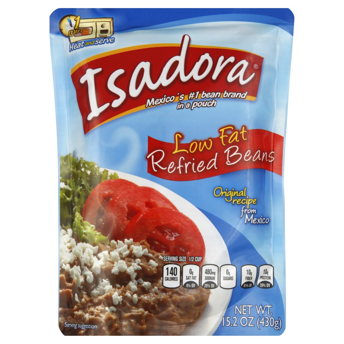 slide 2 of 2, Isadora Refried Beans 15.2 oz, 15.2 oz