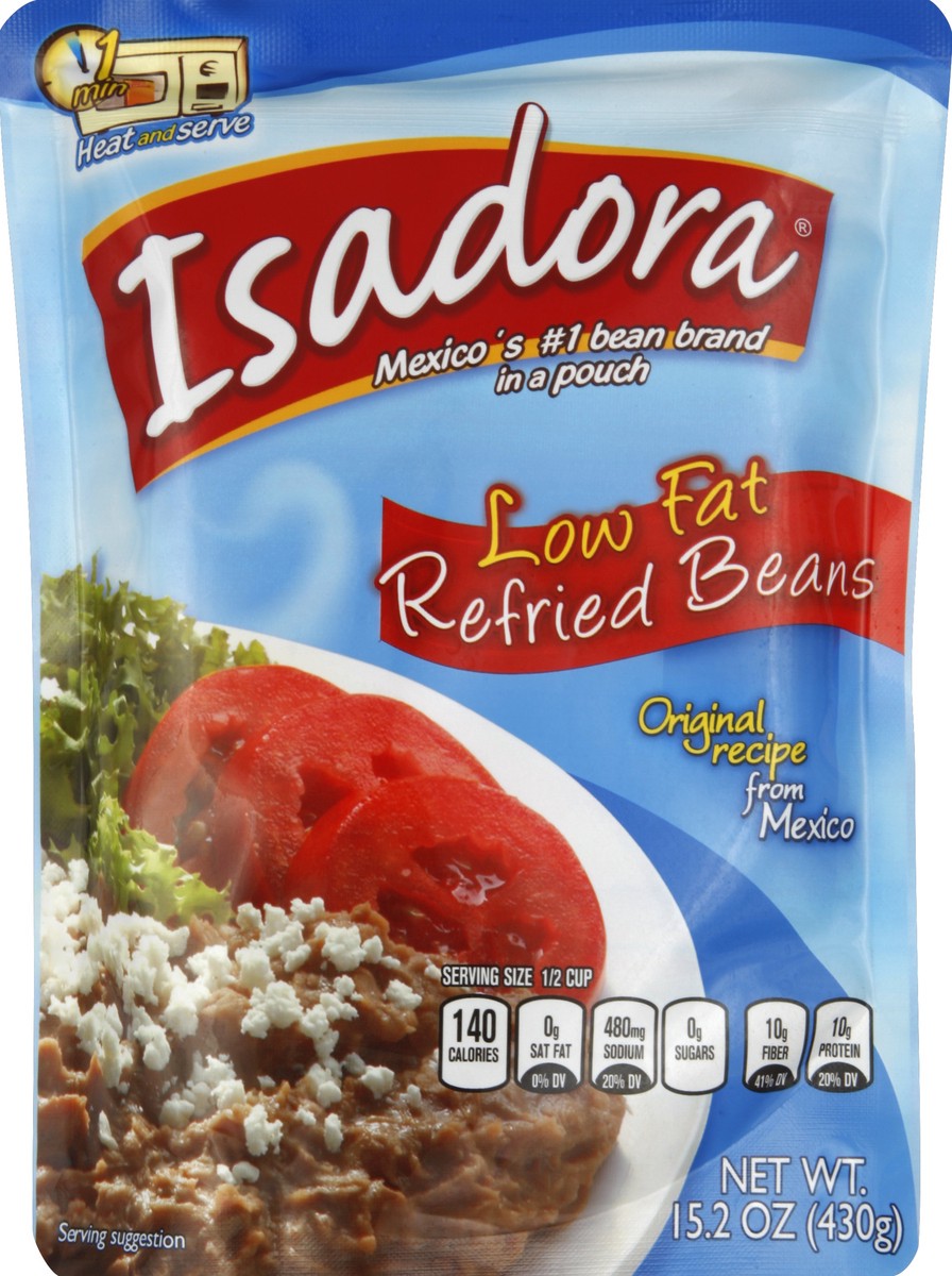 slide 1 of 2, Isadora Refried Beans 15.2 oz, 15.2 oz