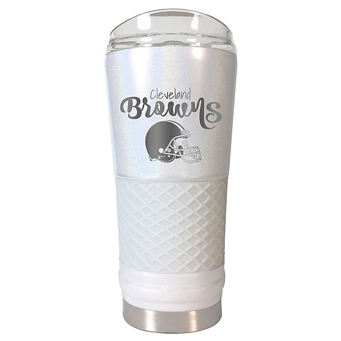 slide 1 of 1, NFL Cleveland Browns Opal Draft Tumbler, 24 oz