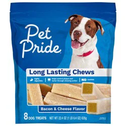 Pet Pride® Bacon n' Cheese Flavor Long Lasting Chews