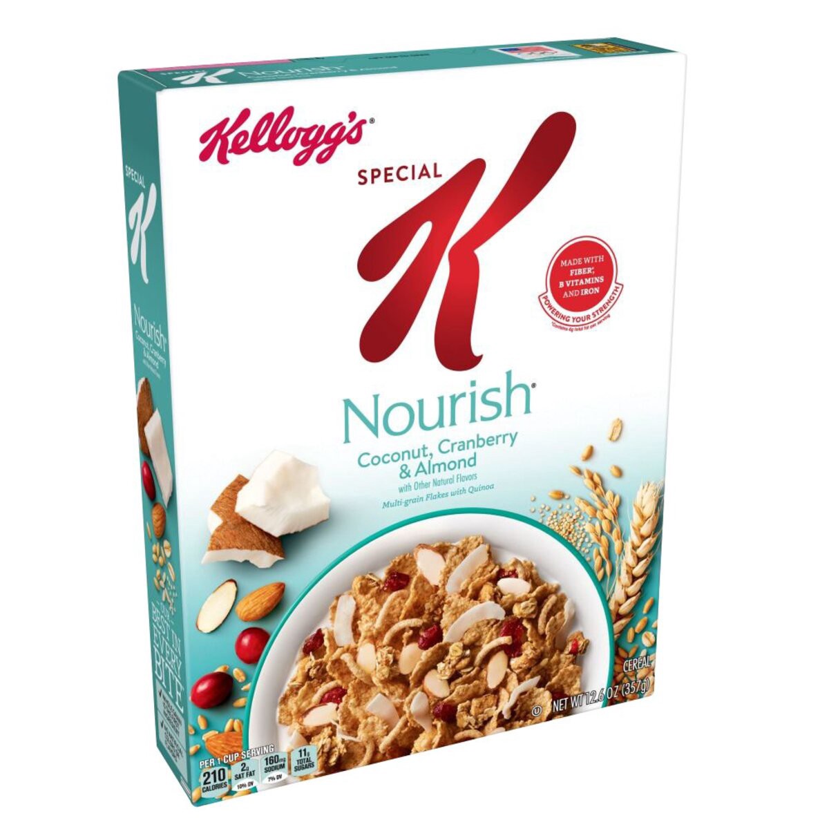 slide 3 of 9, Special K Breakfast Cereal, 12.6 oz