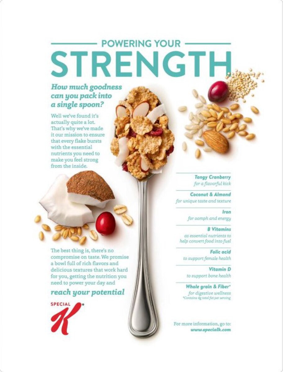 slide 8 of 9, Special K Breakfast Cereal, 12.6 oz