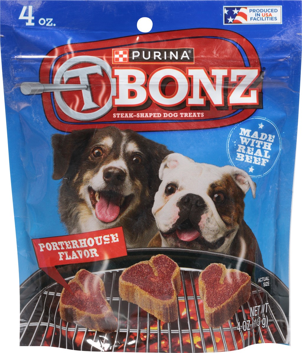 slide 3 of 16, Purina® T-Bonz® Porterhouse Flavor Dog Treats, 4 oz