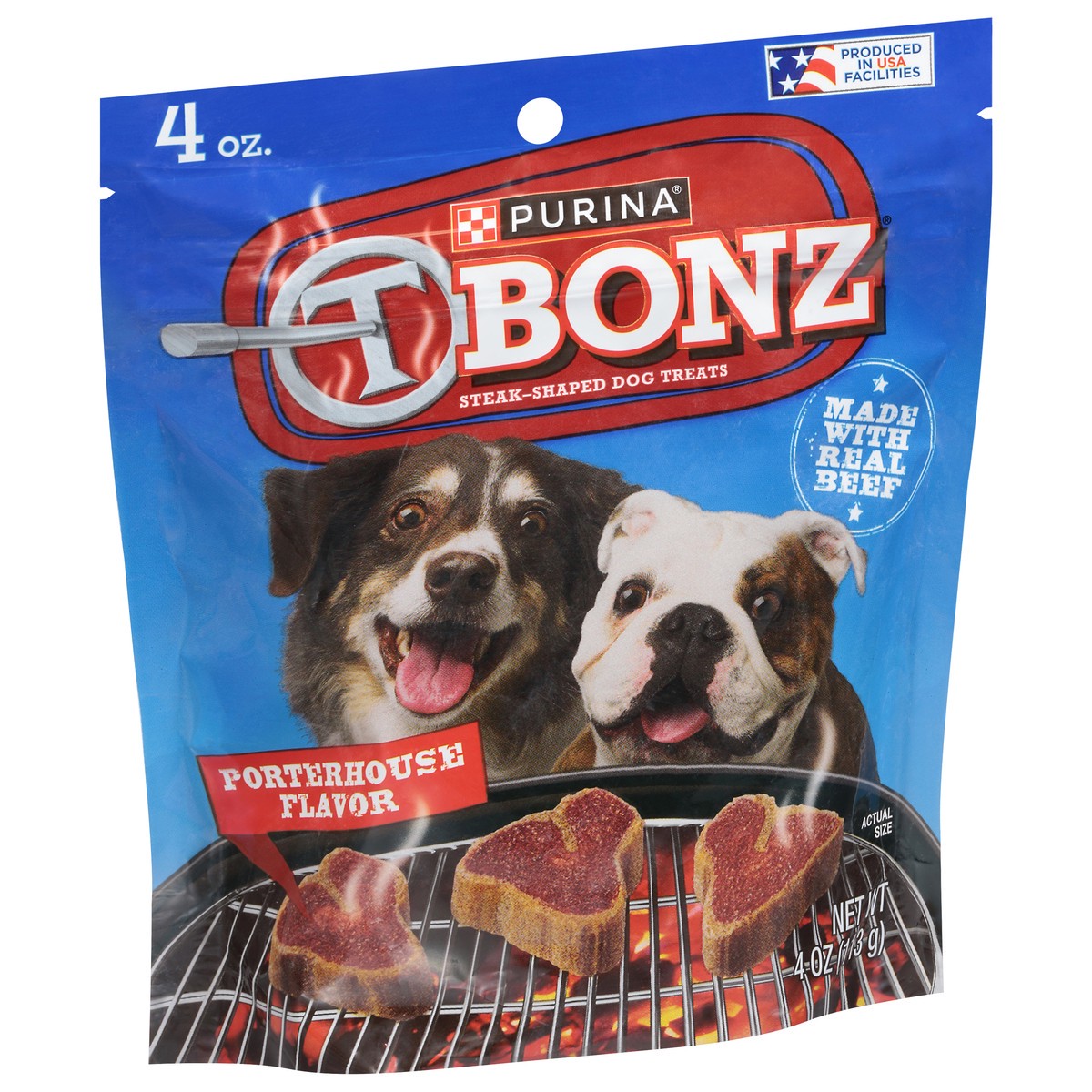 slide 7 of 16, Purina® T-Bonz® Porterhouse Flavor Dog Treats, 4 oz