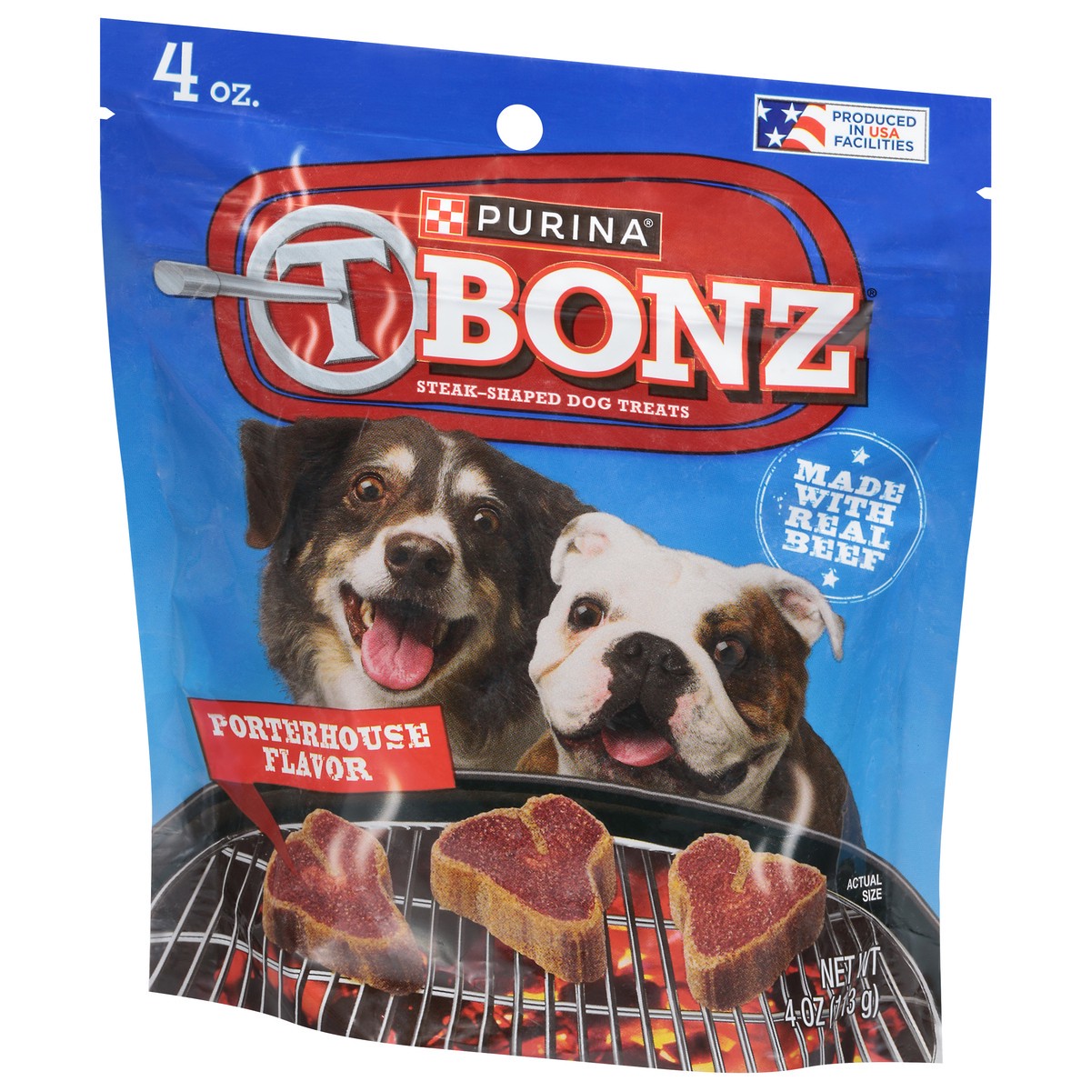 slide 10 of 16, Purina® T-Bonz® Porterhouse Flavor Dog Treats, 4 oz
