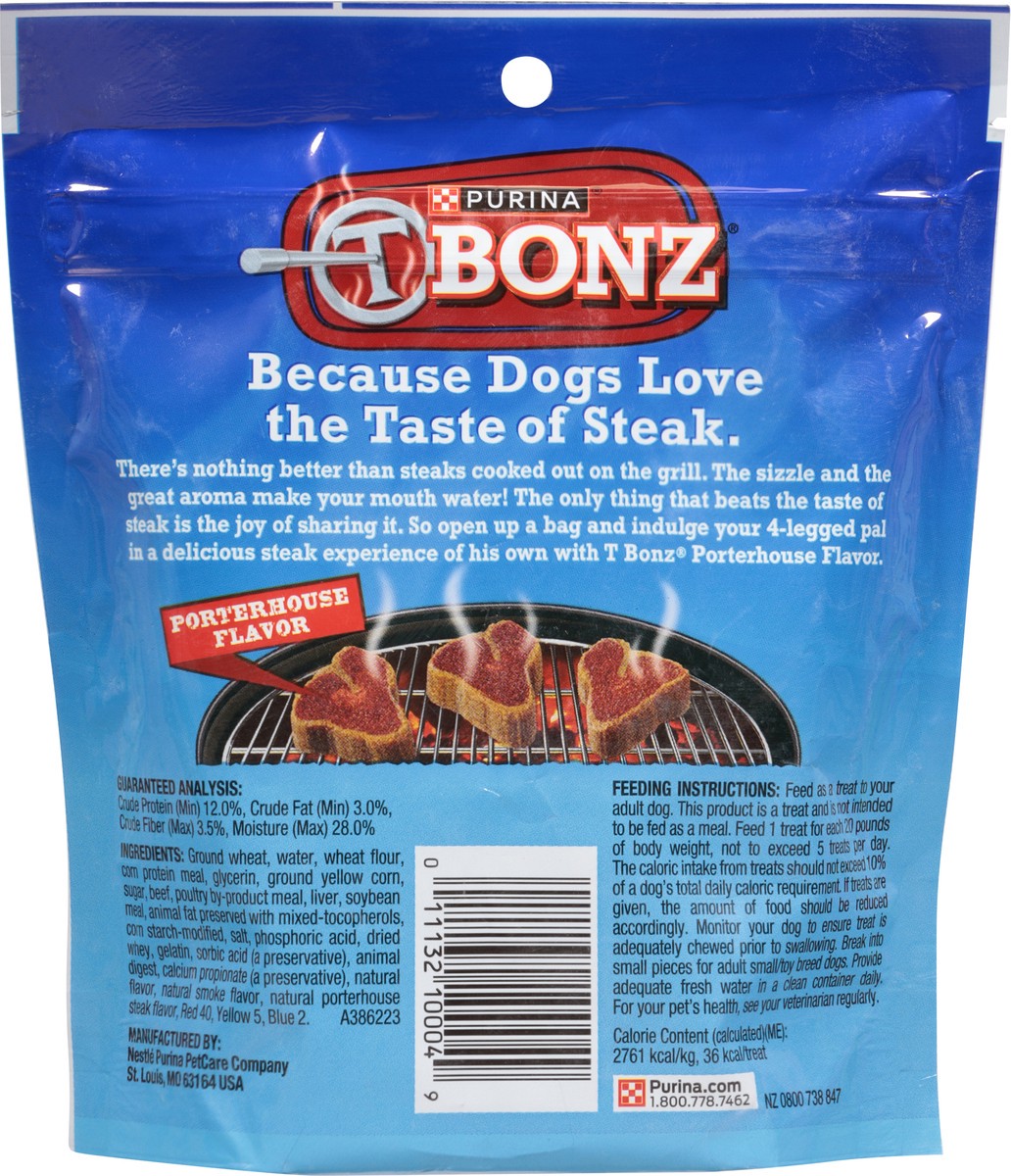 slide 13 of 16, Purina® T-Bonz® Porterhouse Flavor Dog Treats, 4 oz