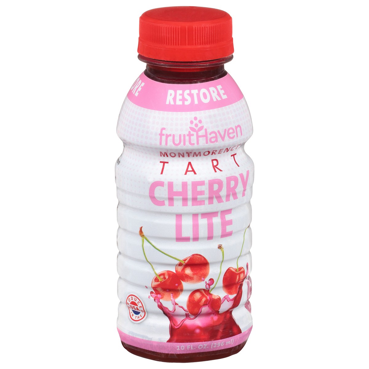 slide 3 of 13, FruitHaven Cherry Lite Juice 10 fl oz, 10 fl oz