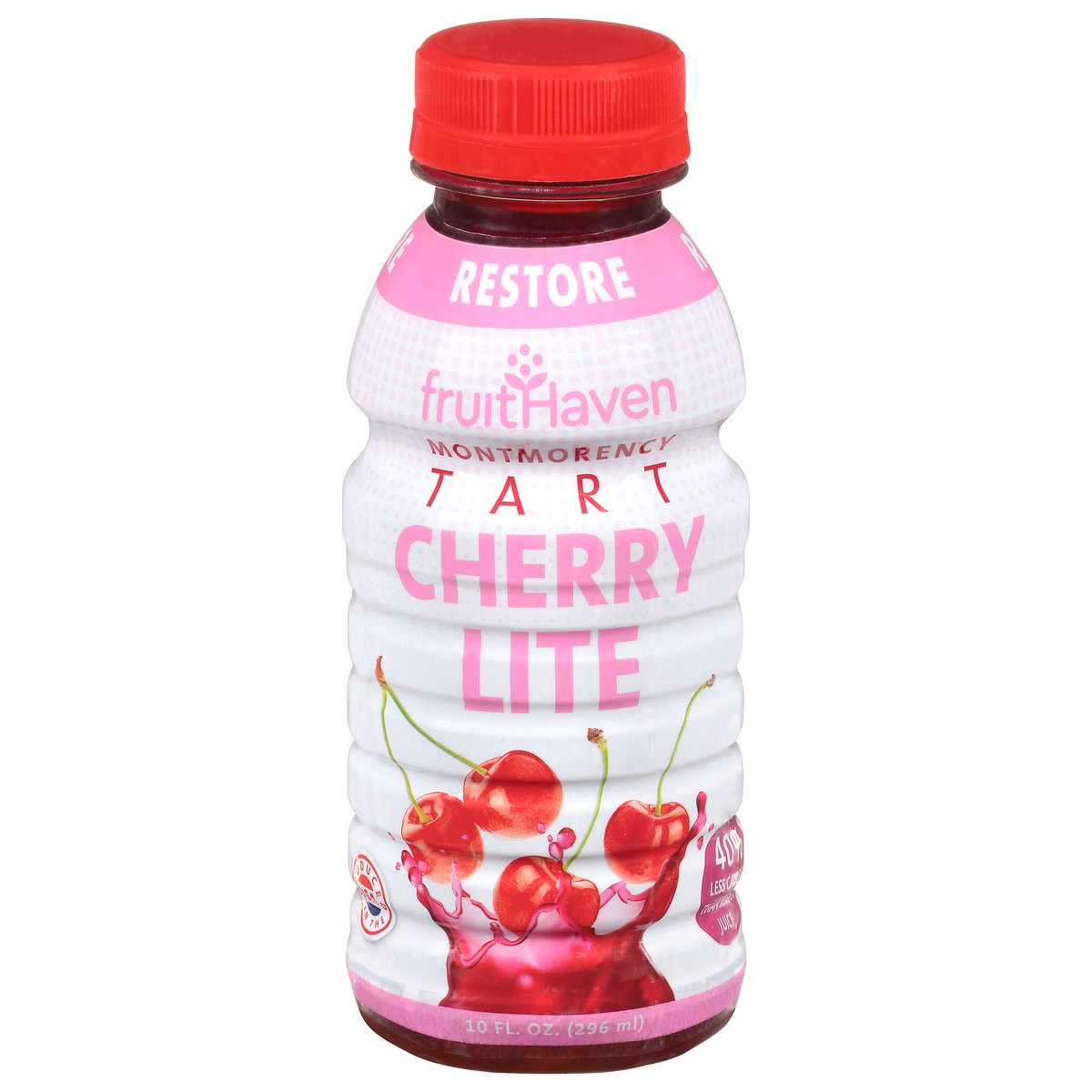 slide 11 of 13, FruitHaven Cherry Lite Juice 10 fl oz, 10 fl oz