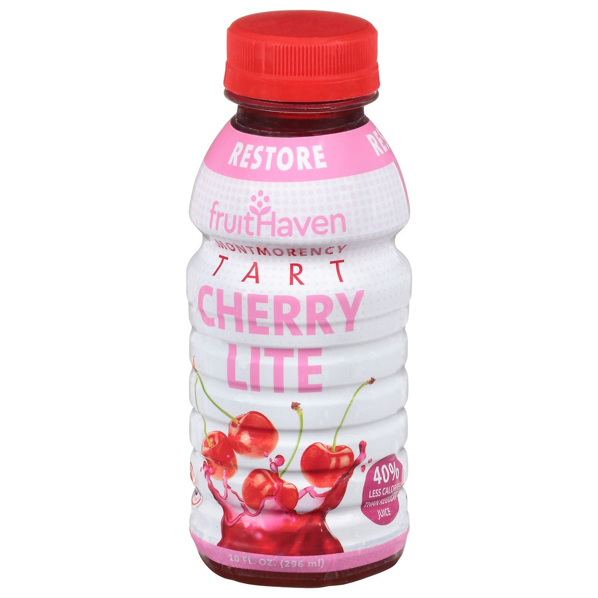slide 9 of 13, FruitHaven Cherry Lite Juice 10 fl oz, 10 fl oz