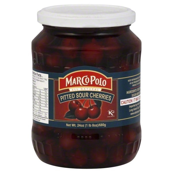 slide 1 of 2, Marco Polo Cherries 24 oz, 24 oz