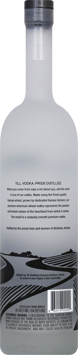 slide 7 of 7, Till Vodka Till American Wheat Vodka, 750ML, 750 ml