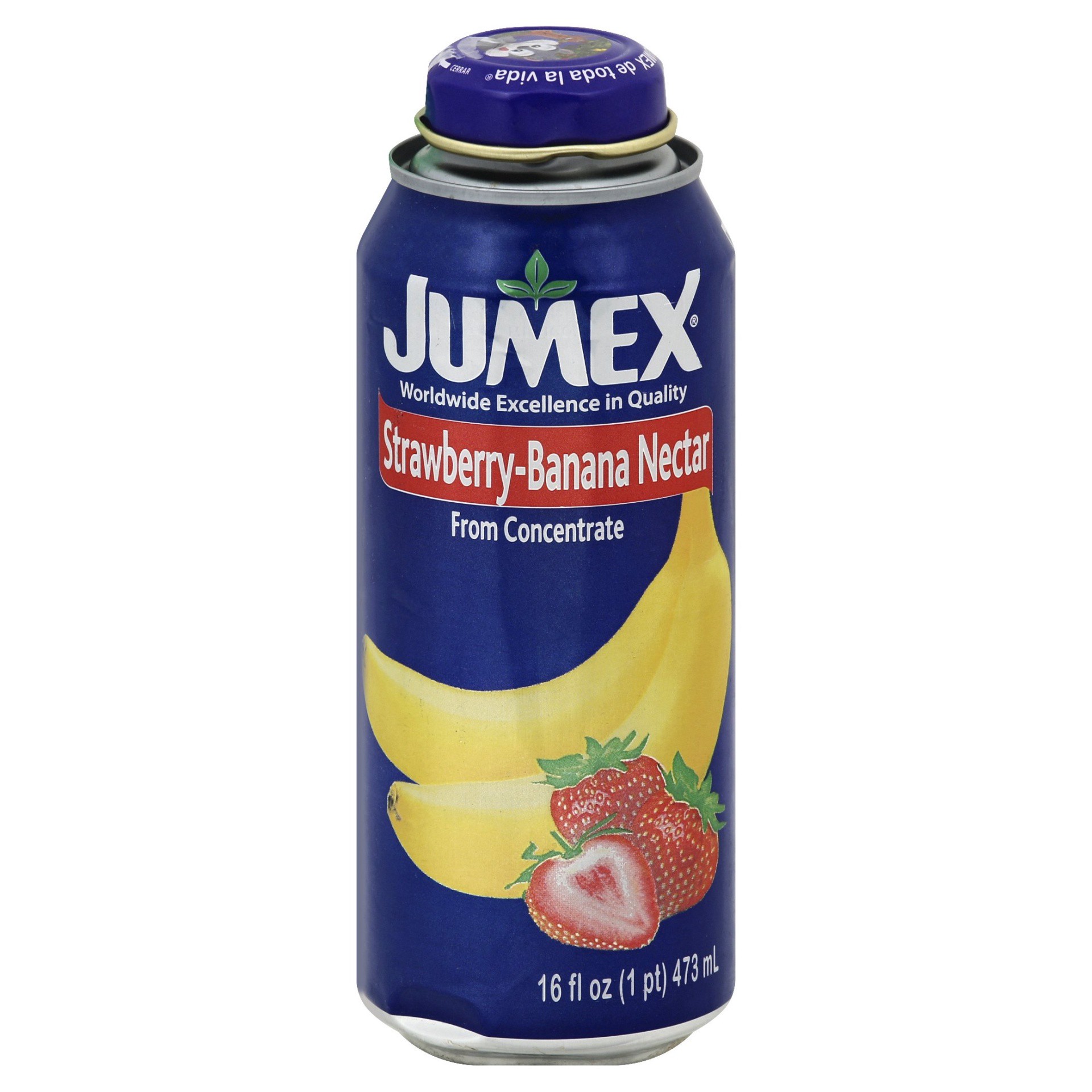 slide 1 of 6, Jumex Strawberry-Banana Nectar from Concentrate - 16 fl oz, 16 fl oz