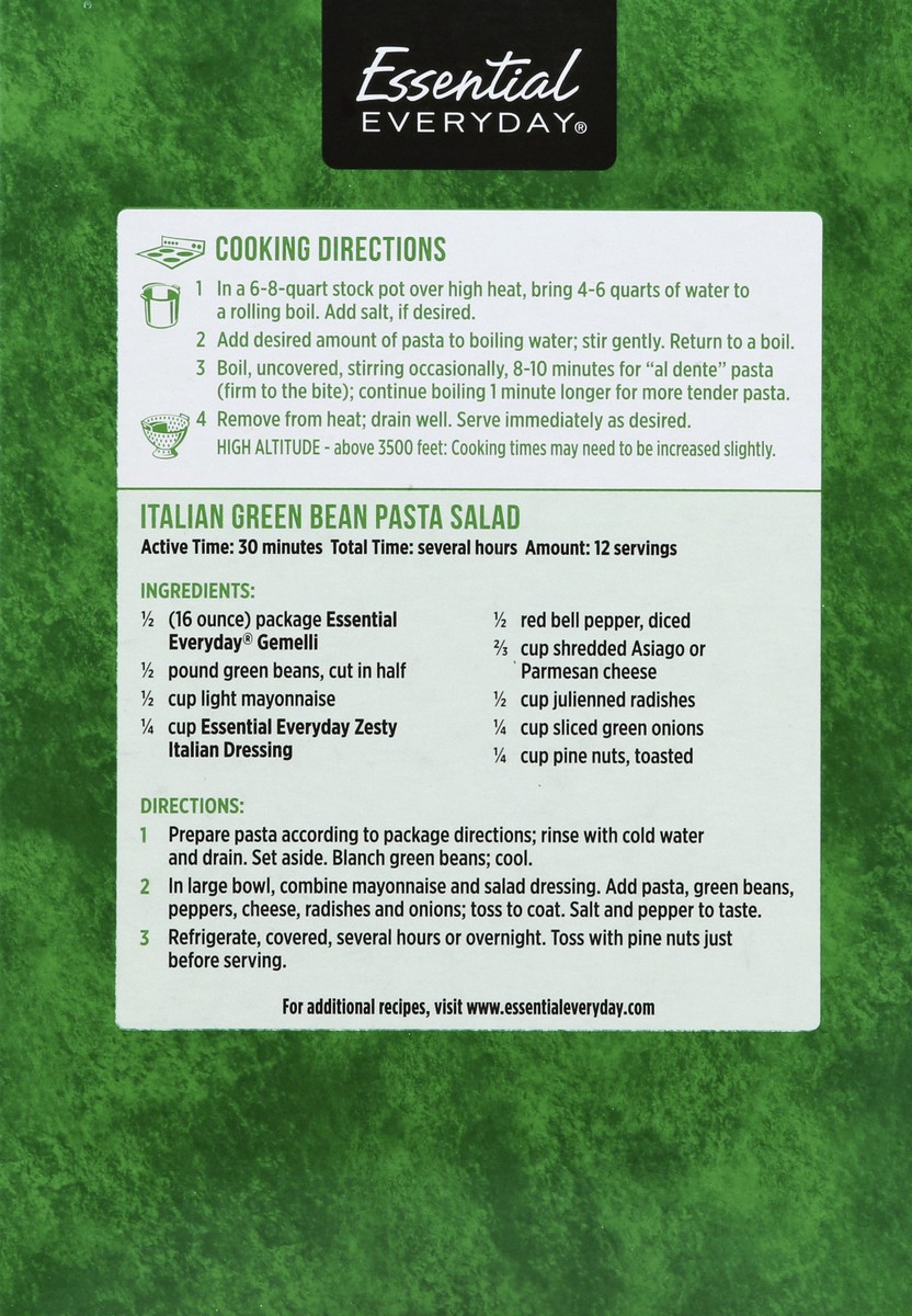 slide 3 of 6, Essential Everyday Gemelli, 16 oz