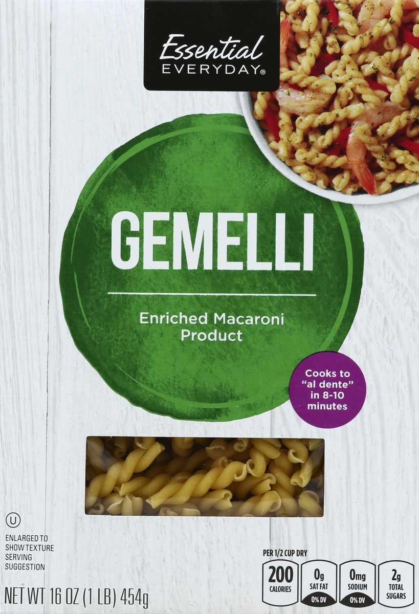 slide 5 of 6, Essential Everyday Gemelli, 16 oz