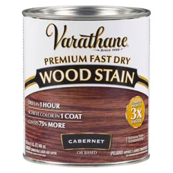 Varathane Premium Fast Dry Wood Stain - Quart - Cabernet