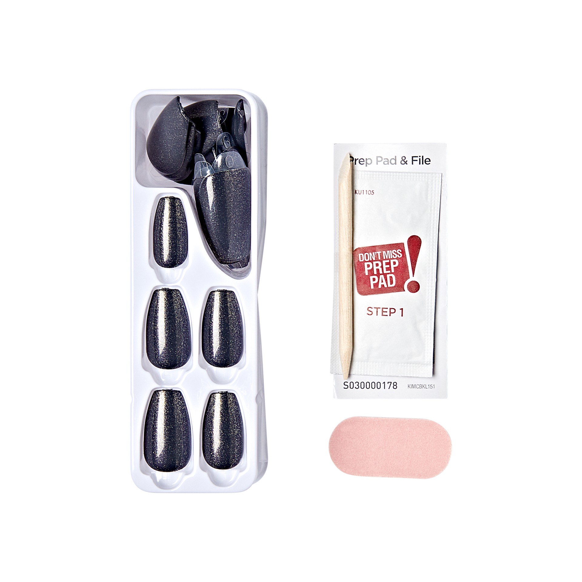 slide 3 of 5, imPRESS Color Press-On Manicure Limited Edition Valentine Nails, ‘Eyes On You'', 30 Count, 1 ct