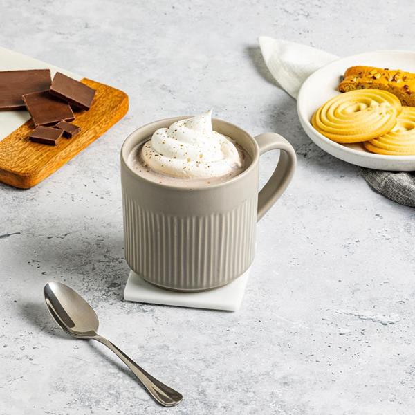 slide 1 of 1, Hy-Vee Seasons Birch Mug In Chateau Gray, 1 ct