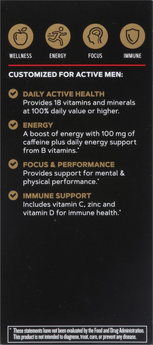 slide 2 of 10, GNC Men's Energy One Daily Vitamin, 60 ct