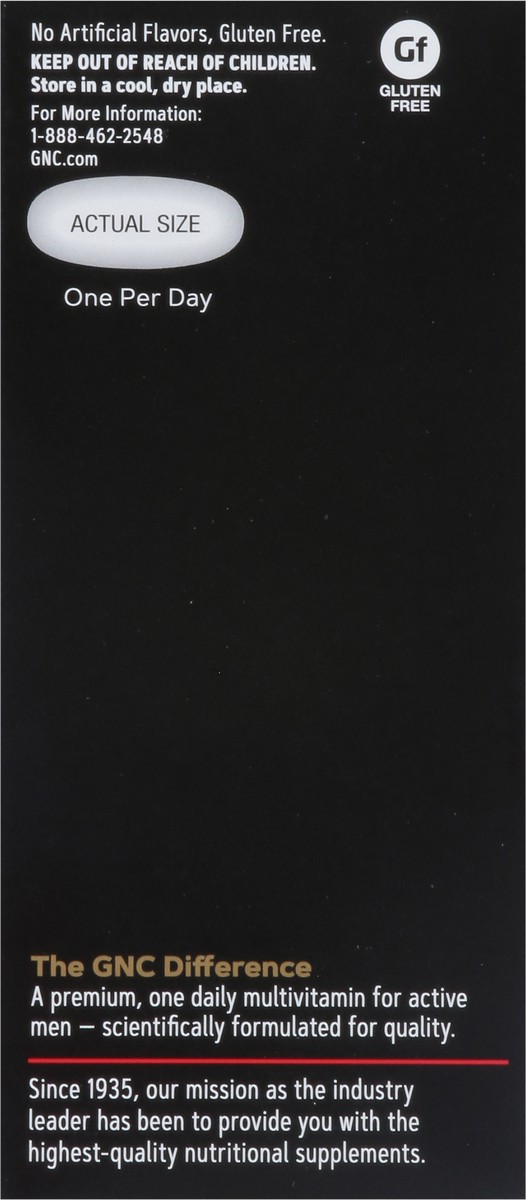 slide 8 of 10, GNC Men's Energy One Daily Vitamin, 60 ct