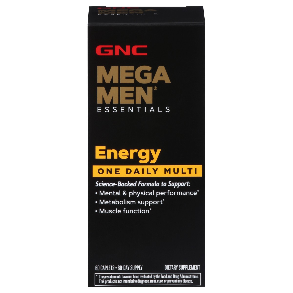 slide 5 of 10, GNC Men's Energy One Daily Vitamin, 60 ct